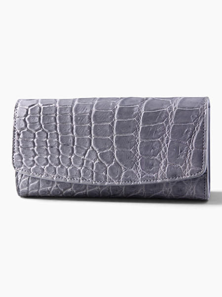Кошелек женский из кожи крокодила