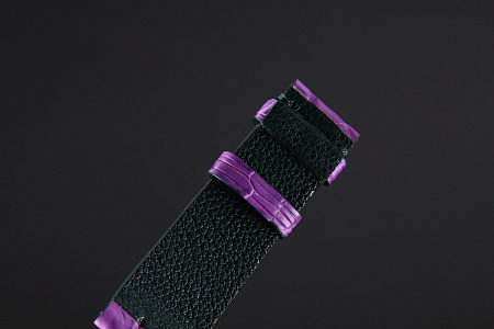 Ремешок для часов из кожи крокодила для Apple Watch, Kansory