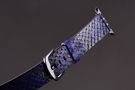 Ремешок для часов из кожи питона для Apple Watch, Kansory