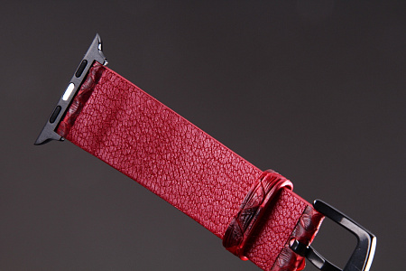 Ремешок для часов из кожи питона для Apple Watch, Kansory
