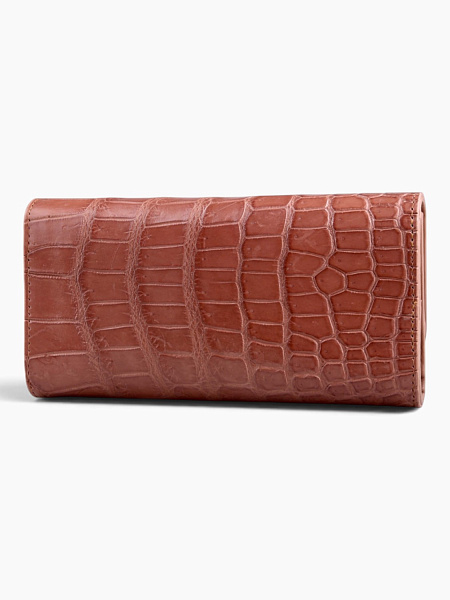Кошелек женский из кожи крокодила