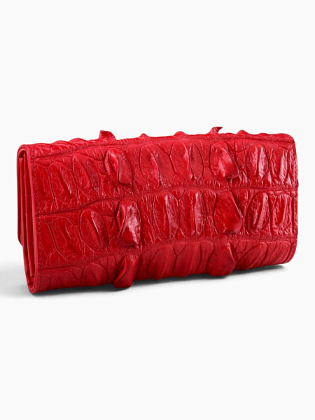 Кошелек женский из кожи крокодила