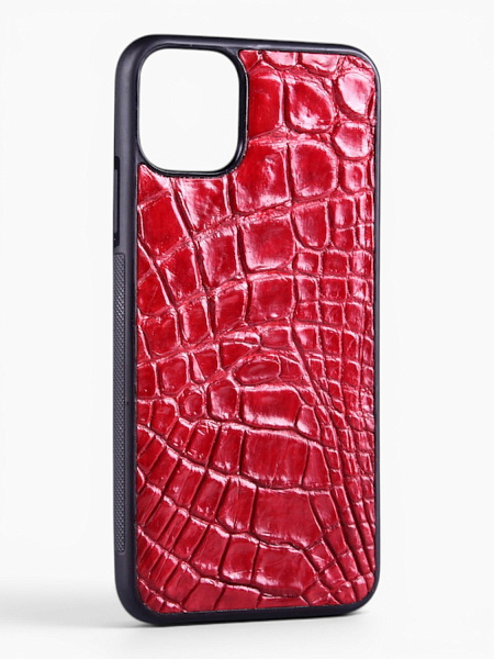 Чехол на iPhone 13 Pro Max из кожи крокодила