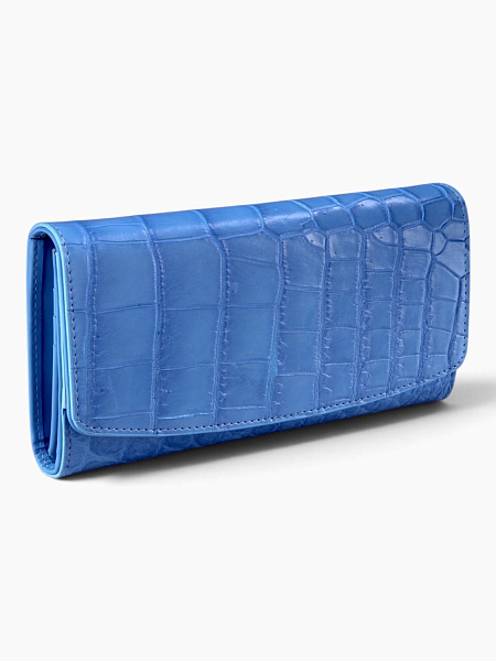 Кошелек женский из кожи крокодила