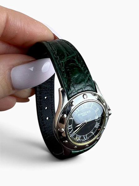 Ремешок для часов Raymond Weil из кожи крокодила, Kansory