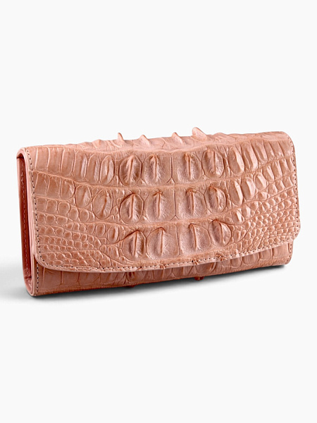 Кошелек женский из кожи крокодила