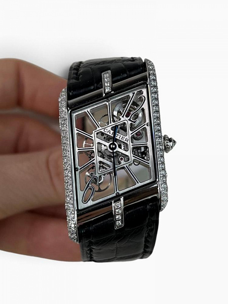 Ремешок для часов Cartier из кожи крокодила, Kansory