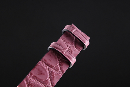 Ремешок для часов из кожи крокодила для Apple Watch, Kansory