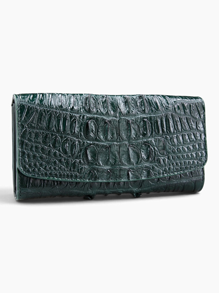 Кошелек женский из кожи крокодила