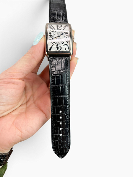 Ремешок для часов Franck Muller из кожи крокодила, Kansory