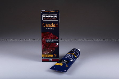 Крем-краска для кожи тюбик CANADIAN SAPHIR, 75мл. (navy blue)