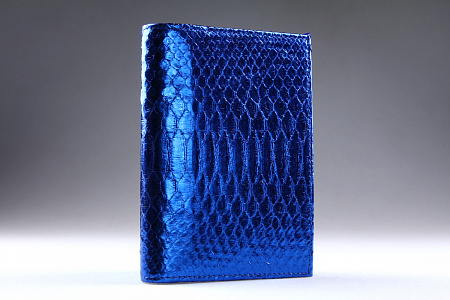 Обложка для паспорта из кожи питона с доп. отделениями