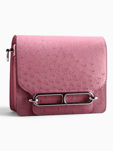 Сумка из кожи страуса