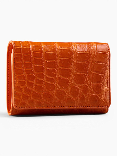 Кошелек из кожи крокодила