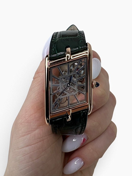 Ремешок для часов Cartier из кожи крокодила, Kansory