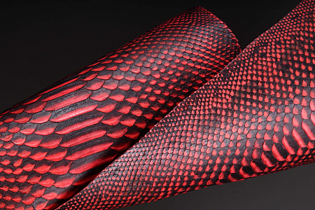 Кожа питона, шкура, ширина 30-34 см