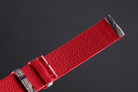 Ремешок для часов из кожи крокодила для Apple Watch, Kansory