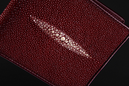 Бумажник из кожи морского ската