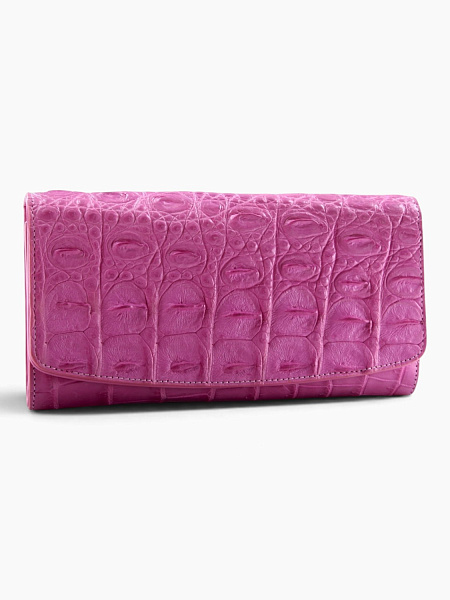 Кошелек женский из кожи крокодила