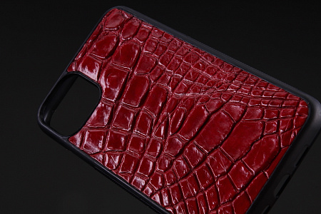 Чехол на iPhone 12 Pro из кожи крокодила