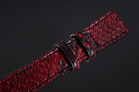 Ремешок для часов из кожи питона для Apple Watch, Kansory