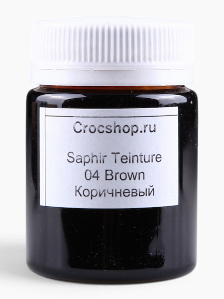 Краска проникающая Saphir Teinture, 50 мл. (коричневый)
