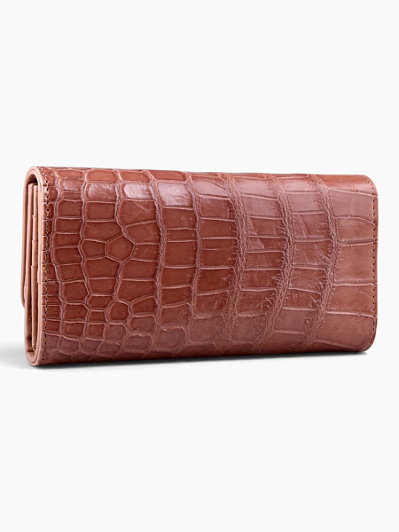 Кошелек женский из кожи крокодила