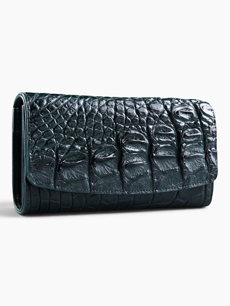 Кошелек женский из кожи крокодила