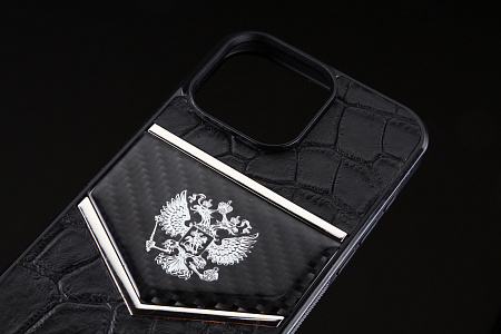 Чехол на любую модель iPhone из кожи крокодила