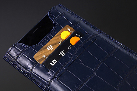 Чехол Kansory, на любую модель iPhone/Samsung/Sony/Honor из кожи крокодила
