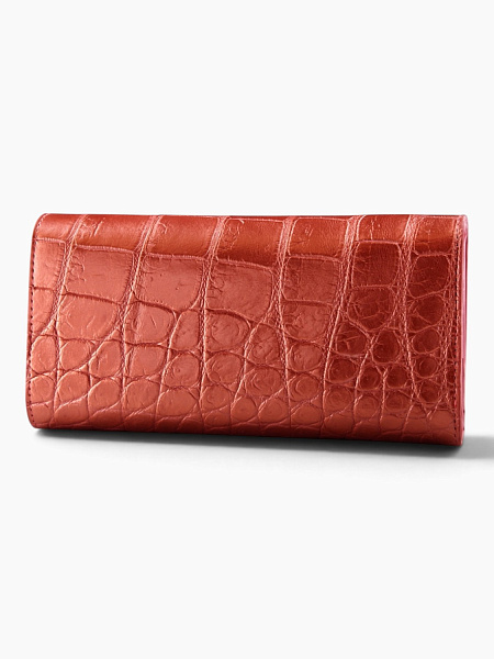 Кошелек женский из кожи крокодила