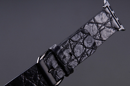 Ремешок для часов из кожи крокодила для Apple Watch, Kansory