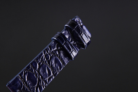 Ремешок для часов из кожи крокодила для Apple Watch, Kansory