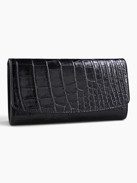 Кошелек женский из кожи крокодила