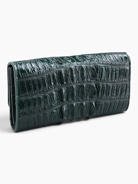 Кошелек женский из кожи крокодила