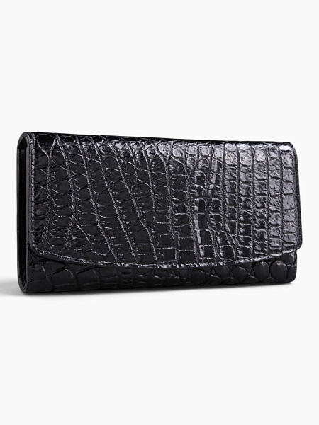 Кошелек женский из кожи крокодила