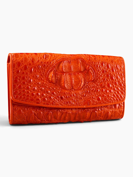 Кошелек женский из кожи крокодила