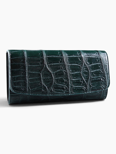 Кошелек женский из кожи крокодила