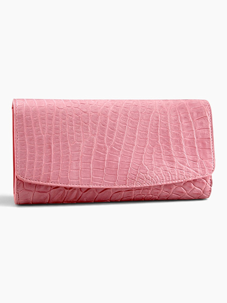 Кошелек женский из кожи крокодила