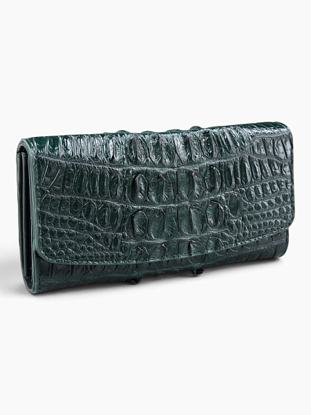 Кошелек женский из кожи крокодила