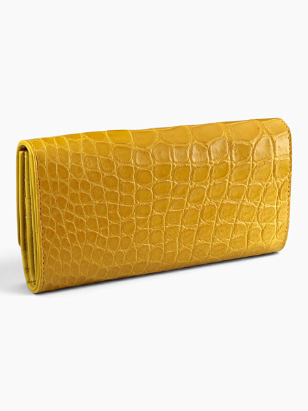 Кошелек женский из кожи крокодила