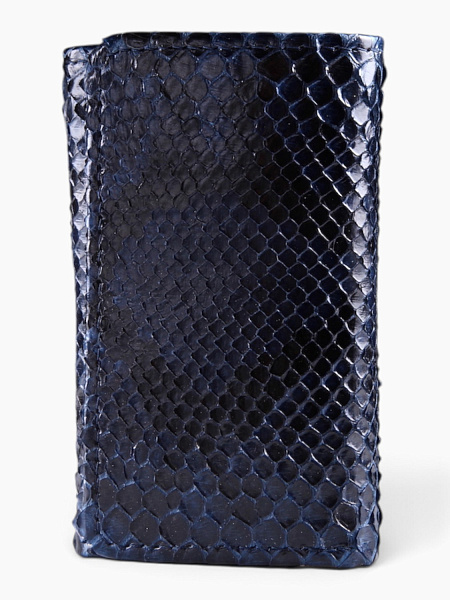 Ключница из кожи питона, длина 10,5 см