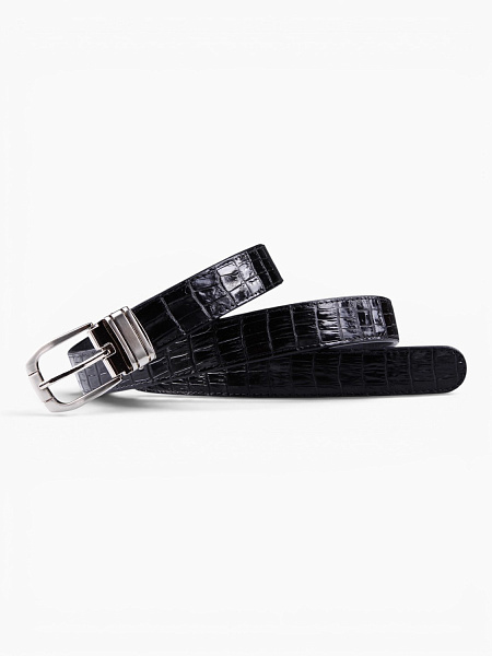 Ремень из кожи крокодила женский