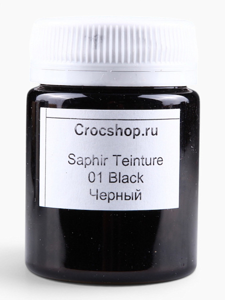 Краска проникающая Saphir Teinture, 50 мл. (черный)