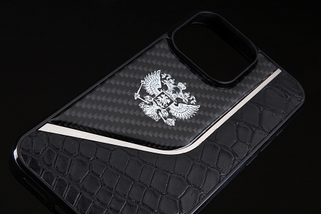 Чехол на любую модель iPhone из кожи крокодила