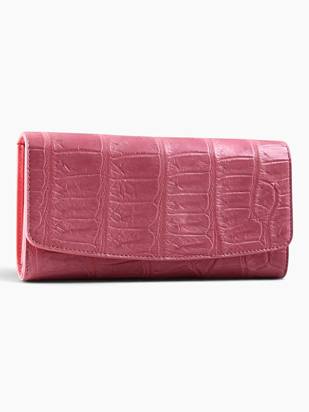 Кошелек женский из кожи крокодила
