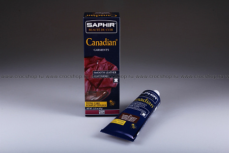 Крем-краска для кожи тюбик CANADIAN SAPHIR, 75мл. (medium brown)