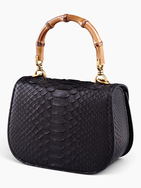 Сумка из кожи питона, размер middle