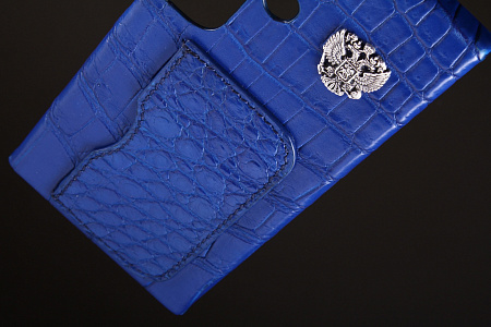 Чехол Kansory, на любую модель iPhone/Samsung/Sony/Honor из кожи крокодила