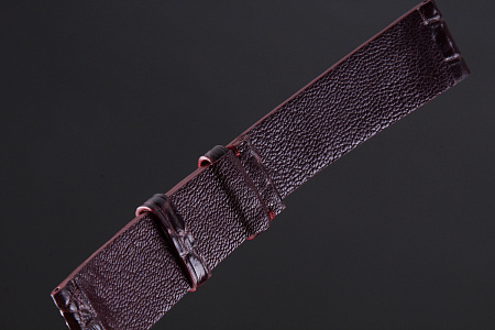 Ремешок для часов из кожи крокодила для Apple Watch, Kansory